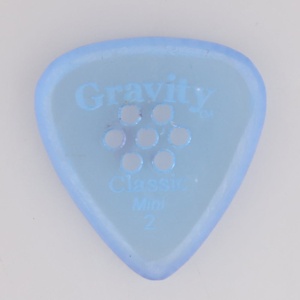 Gravity グラビティClassic Mini ギターピック JAZZ GCLM2MM  blue 1枚入り