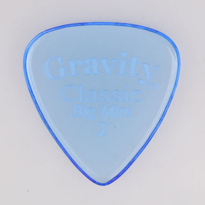 Gravity グラビティClassic big Mini ギターピック GCLB2P blue 1枚入り
