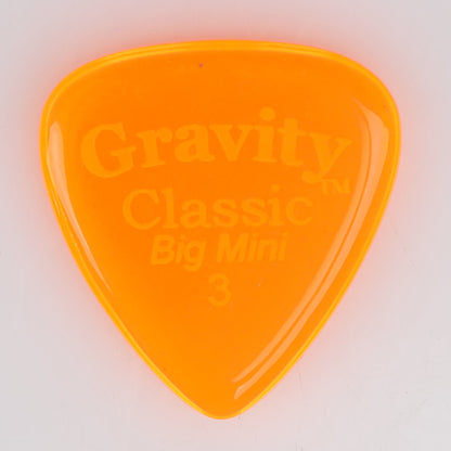 Gravity グラビティClassic big Mini ギターピック GCLB3P orange 1枚入り