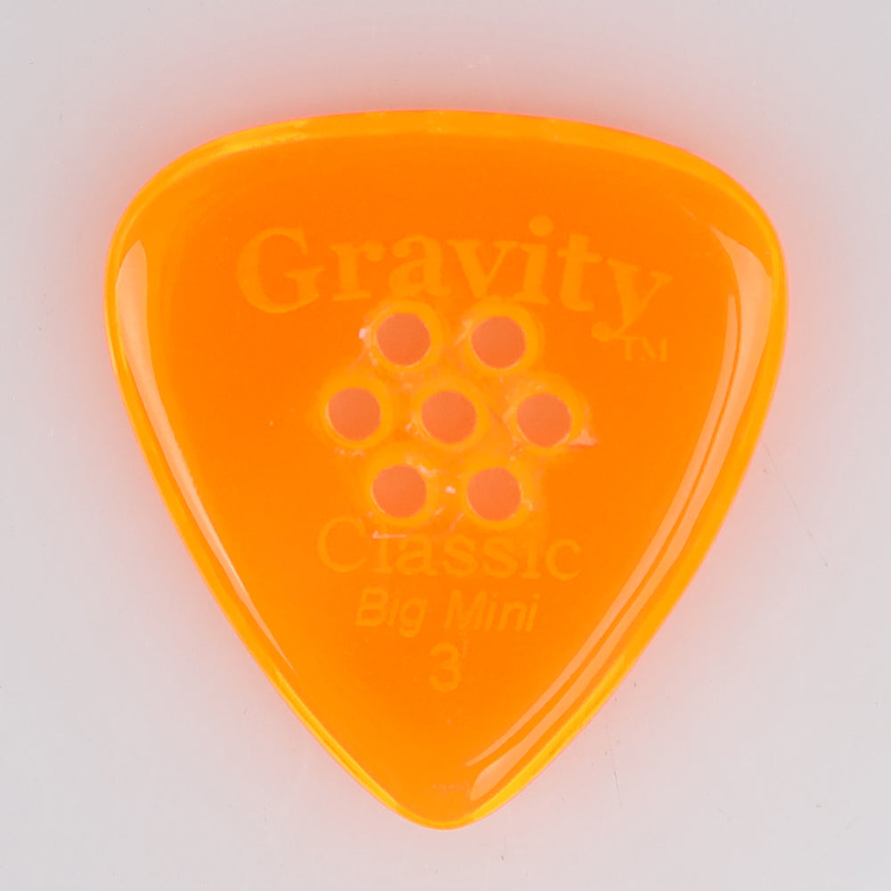 Gravity グラビティClassic big Mini ギターピック GCLB3PM orange 1枚入り