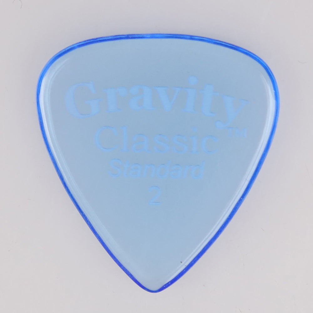 Gravity グラビティClassic Standard ギターピック GCLS2P blue 1枚入り