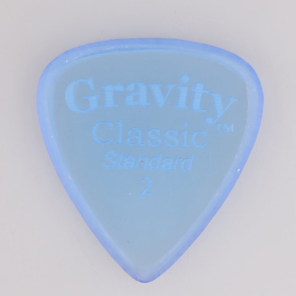 Gravity グラビティClassic Standard ギターピック GCLS2M blue 1枚入り