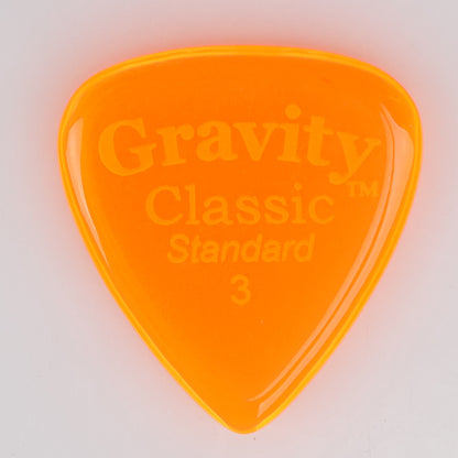Gravity グラビティClassic Standard ギターピック  GCLS3P orange 1枚入り