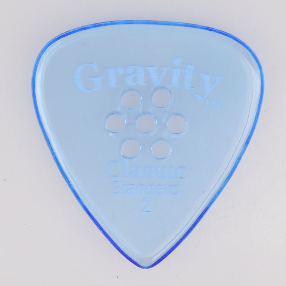 Gravity グラビティClassic Standard ギターピック GCLS2PM blue 1枚入り