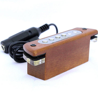 Flanger フランジャー  FP-02 マグネティックサウンドホールピックアップ 簡単取り付け 優れた音質