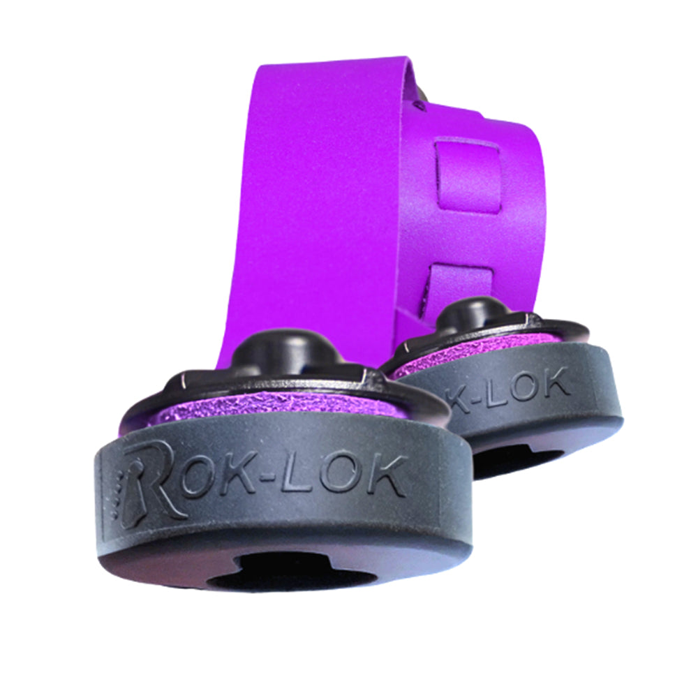Rok-Lok PRO ブラック ギターストラップ クリップ 2個セット