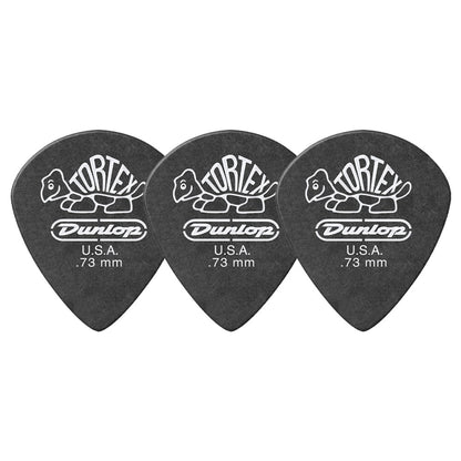 Jim Dunlop ジム ダンロップ 482R TORTEX Pitch Black Jazz III ジャズタイプギター ピック 3枚入り