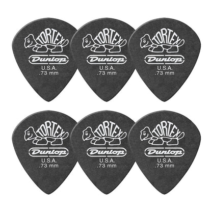Jim Dunlop ジム ダンロップ 482R TORTEX Pitch Black Jazz III ジャズタイプギター ピック 6枚入り