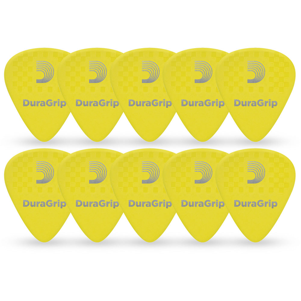 D'Addario DuraGrip ピック ティアドロップ 10枚入り