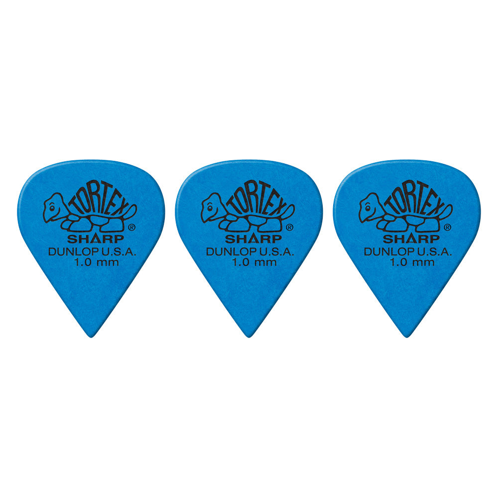 Jim Dunlop TORTEX SHARP 412- ◯◯ ギターピック 3枚入り