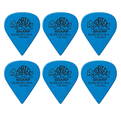 Jim Dunlop TORTEX SHARP 412- ◯◯ ギターピック 6枚入り