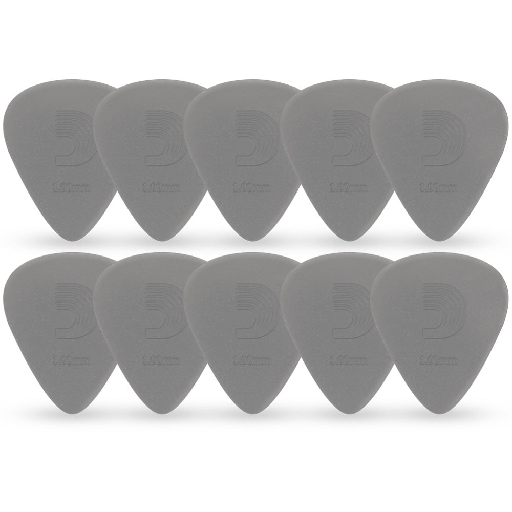D'Addario Nylflex ピック ナイロン製 10枚入り ティアドロップ