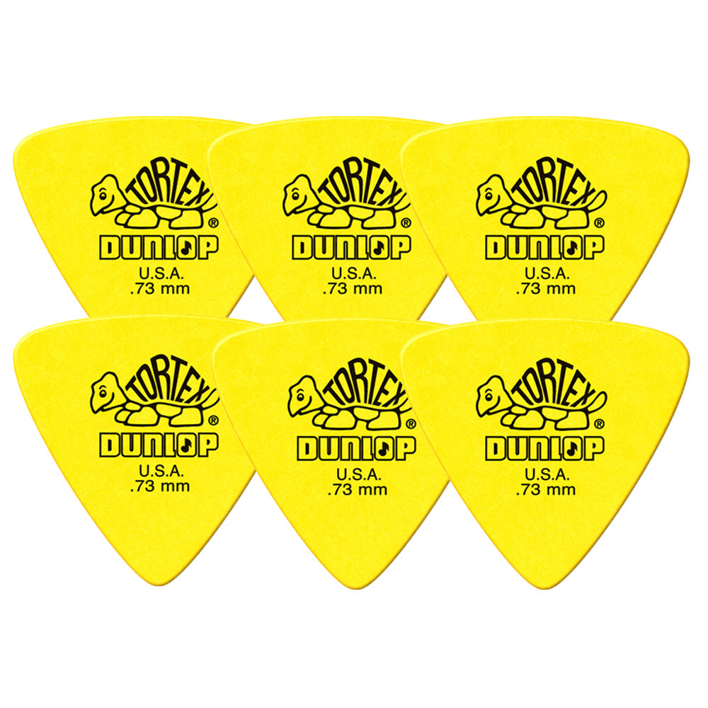 Jim Dunlop TORTEX TRIANGLE ギターピック 431-◯◯ 6枚入り