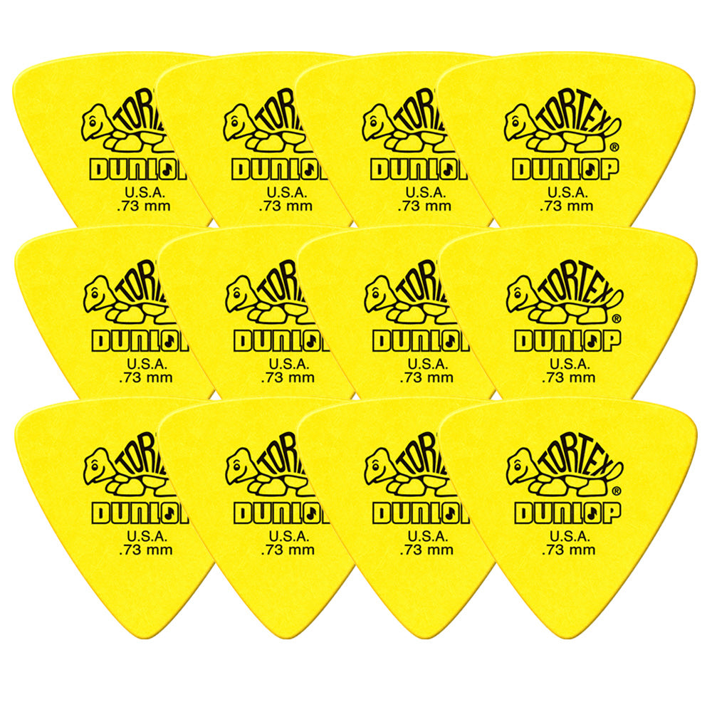 Jim Dunlop TORTEX TRIANGLE ギターピック 431-◯◯ 12枚入り