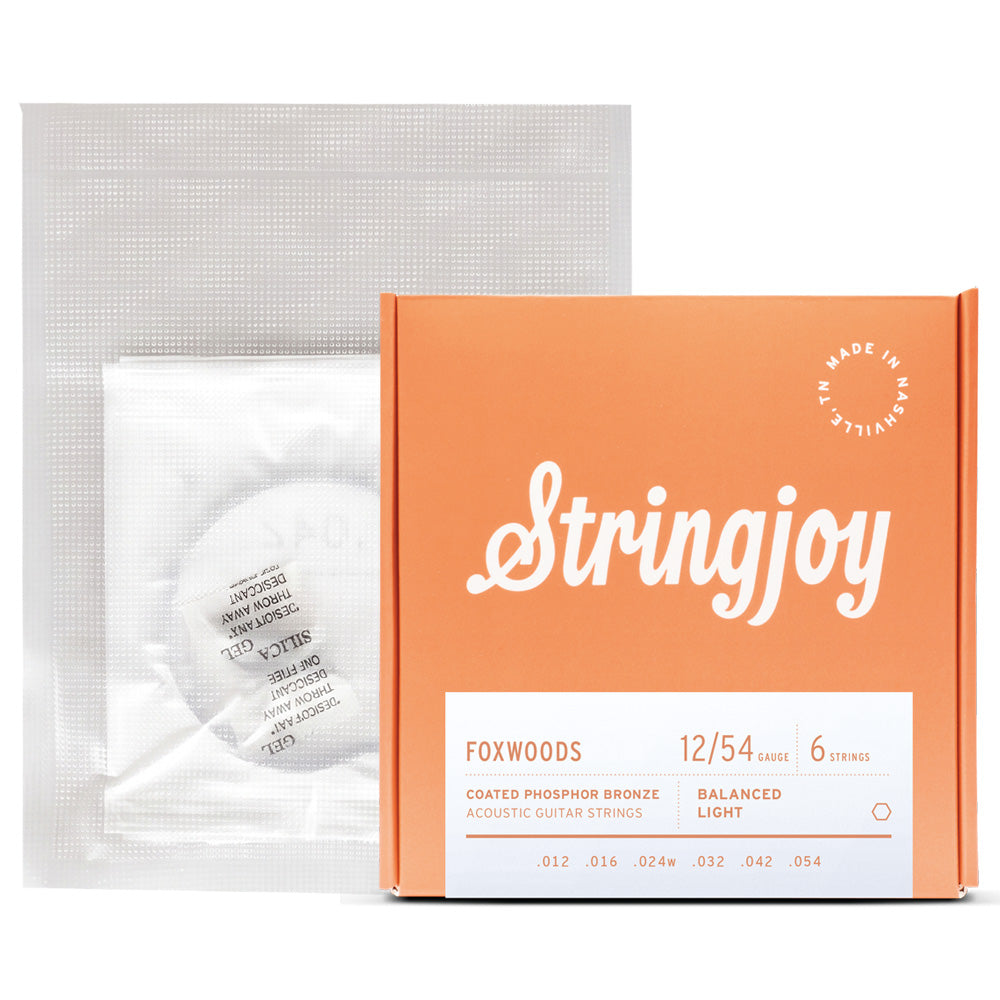 StringJoy ストリングジョイ アコースティックギター弦　アメリカ製ハンドメイド　コーティング弦