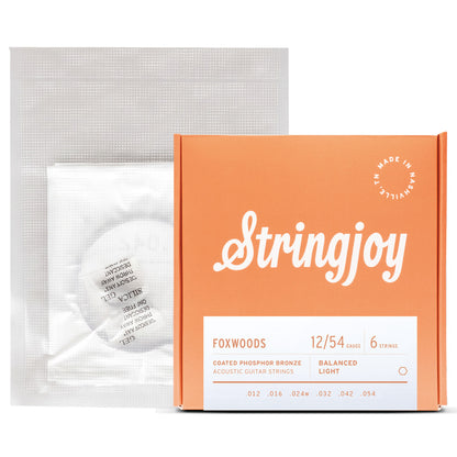 StringJoy ストリングジョイ アコースティックギター弦　アメリカ製ハンドメイド　コーティング弦