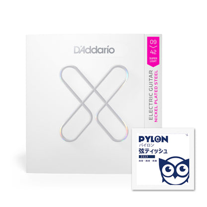 D'Addario XSコーティング エレキギター弦 XSE0942 XSE1046