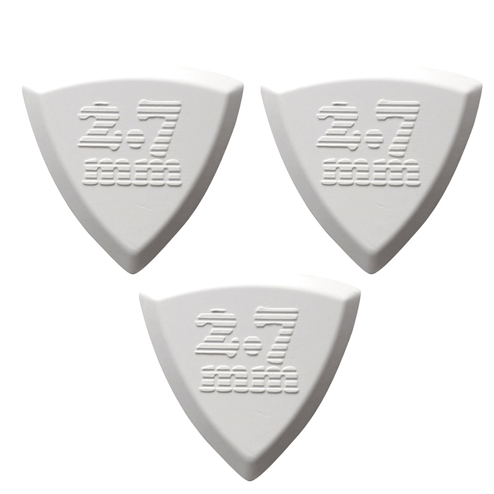 Chicken Picks ( チキンピックス ) Bermuda III Pointy 2.1/2.7mm トライアングルタイプ 2.1/2.7mm ギターピック 高耐久 1/3枚入り