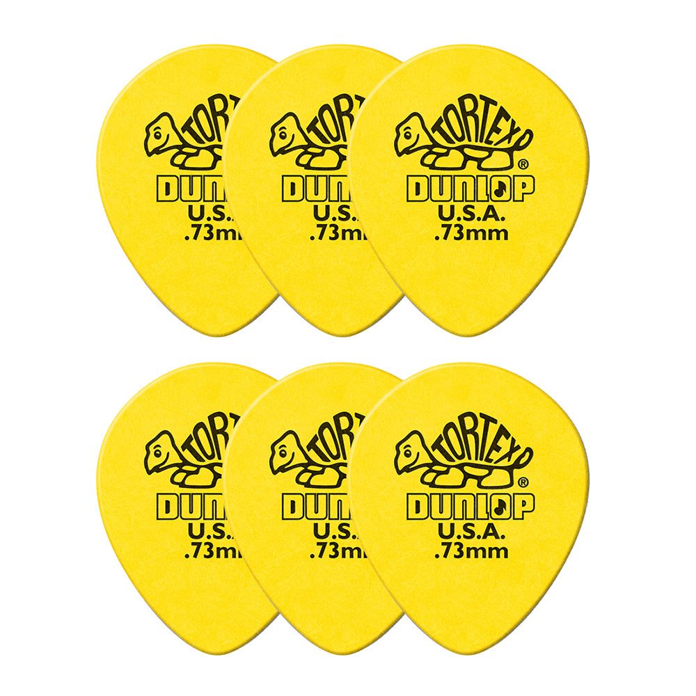 Jim Dunlop ジム ダンロップ 413R TORTEX TEARDROP ギター ピック 6枚入り