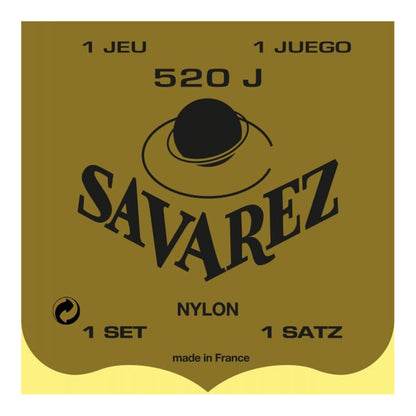 Savarez 520-◯◯ ナイロンクラシックギター弦 フランス製