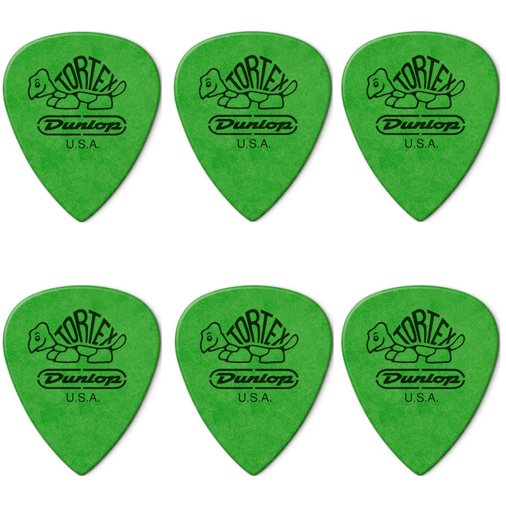 JIM Dunlop Tortex TIII べっ甲柄 III ティアドロップ ギターピック 462R 6枚入り