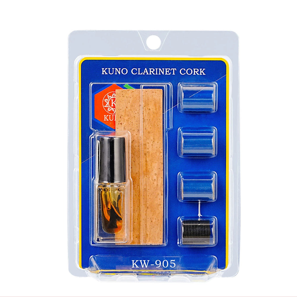 九野 くノ  KUNO 楽器用ネックコルク 交換7点セット ソプラノ/アルト/テナーサックス・クラリネット用