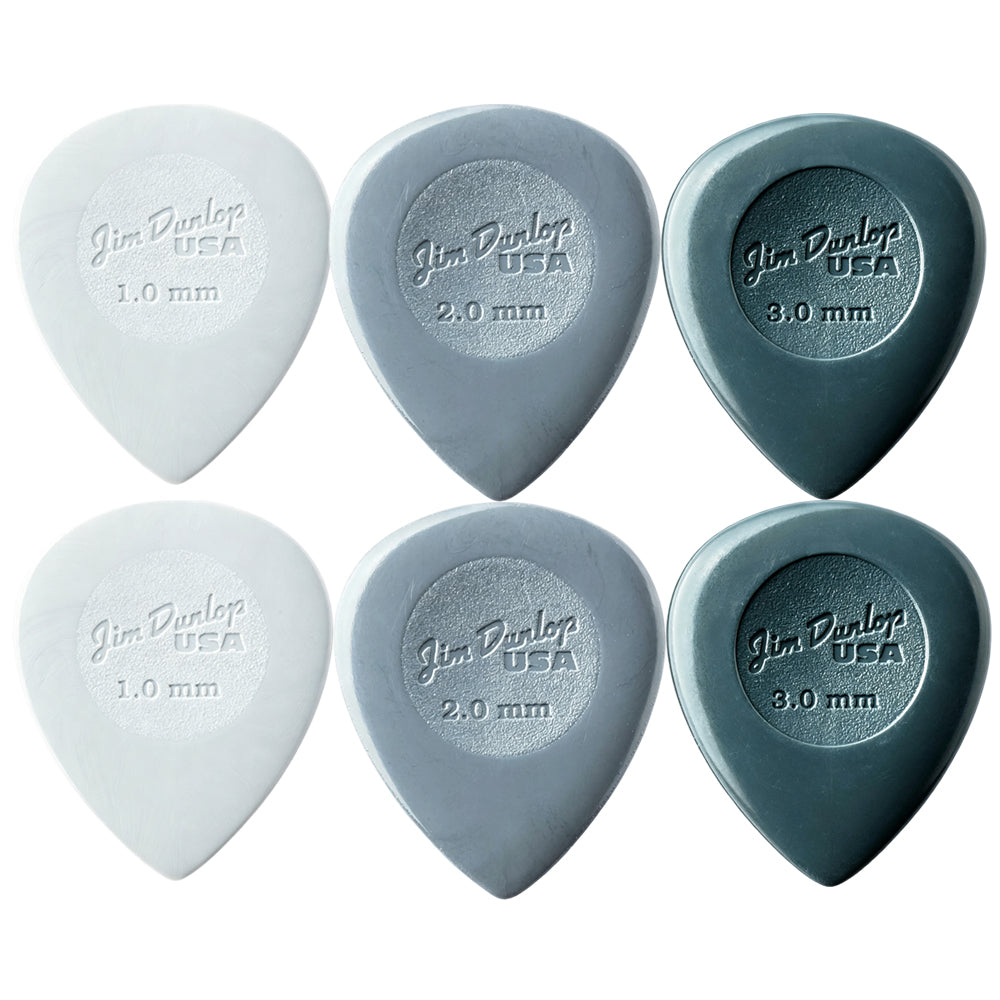 Jim Dunlop BIG STUBBY NYLON PICK 445  ギターピック 6枚入り