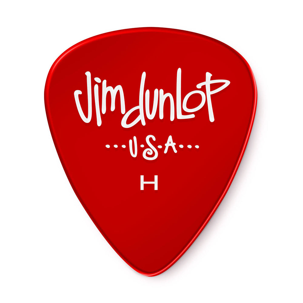 Jim Dunlop Gels ポリカーボネート ティアドロップ ピック 5ゲージ展開 1枚入り