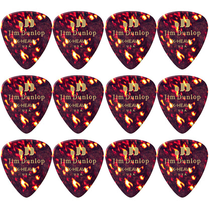 Jim Dunlop  Celluloid Shell Guitar ギターピック  12枚入り