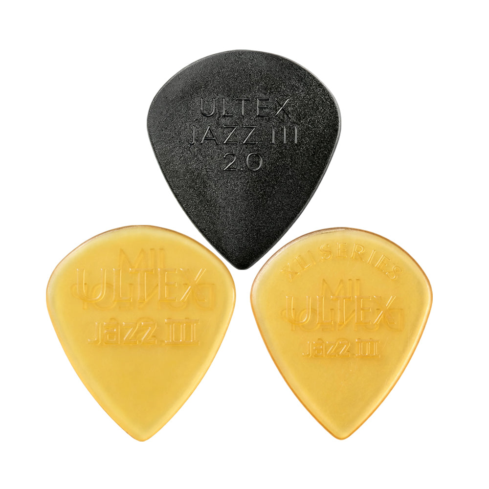 Jim Dunlop ULTEX Jazz III  427R ギターピック 3枚入り