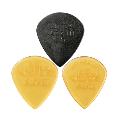 Jim Dunlop ULTEX Jazz III  427R ギターピック 3枚入り