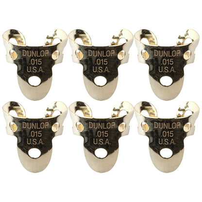 Jim Dunlop Metal Fingerpicks 33R / 37R 6枚入り