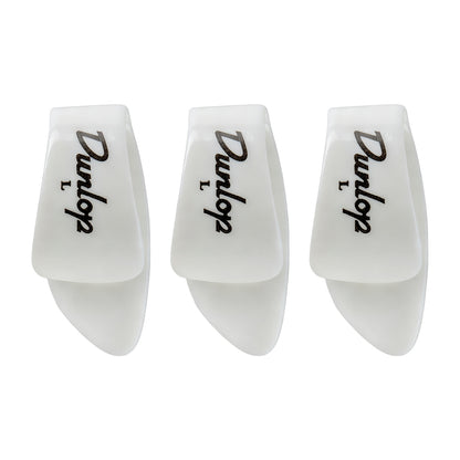 Jim Dunlop ホワイト サムピック 9002R / 9003R / 9012R / 9013R 3枚入り