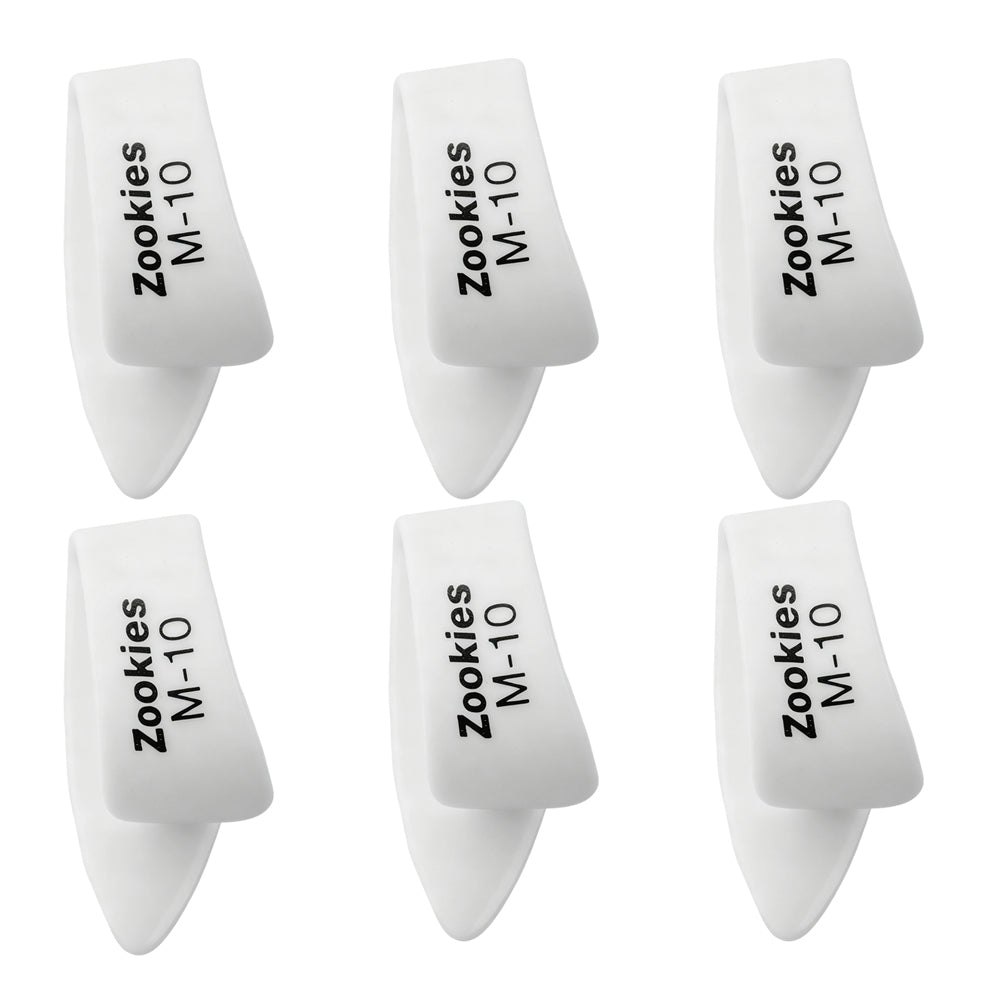 Jim Dunlop Zookies サムピック 10° / 20° / 30° Medium/Large 6枚入り