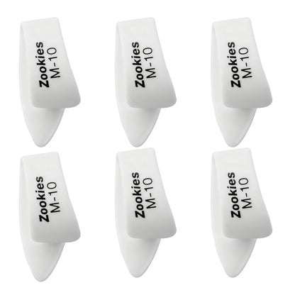 Jim Dunlop Zookies サムピック 10° / 20° / 30° Medium/Large 6枚入り
