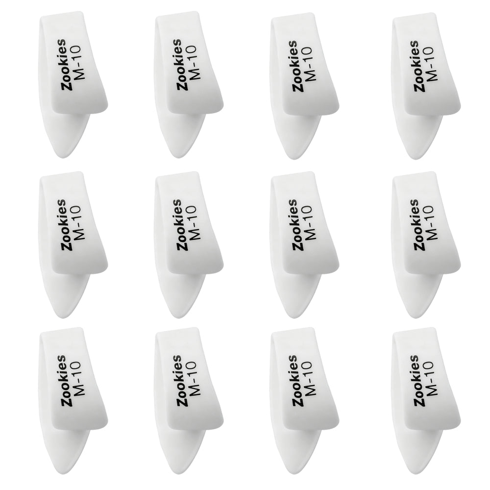 Jim Dunlop Zookies™ サムピック 10° / 20° / 30° Medium/Large 12枚入り