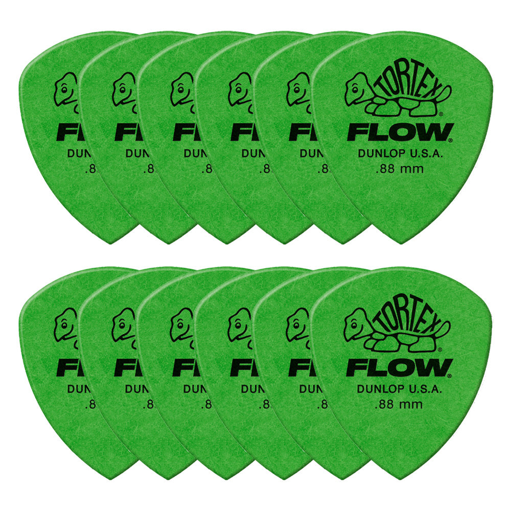 Jim Dunlop ジム ダンロップ 558R Tortex Flow ギターピック 12枚入り