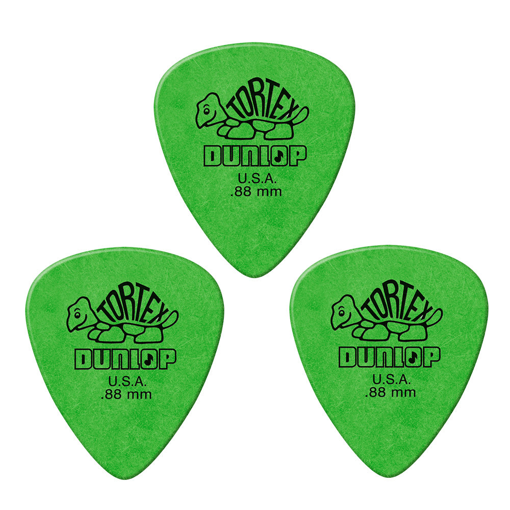 Jim Dunlop ジム ダンロップ 418R TORTEX STANDARD ティアドロップギター ピック 3枚入り