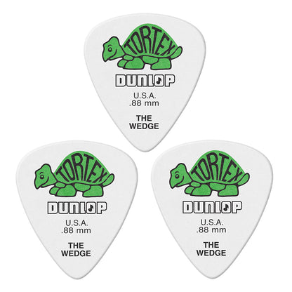 Jim Dunlop ジム ダンロップ 424R TORTEX WEDGE ウエッジギター ピック 3枚入り