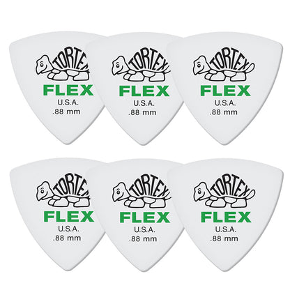 Jim Dunlop ジム ダンロップ 456R TORTEX FLEX TRIANGLE トライアングルギター ピック 6枚入り