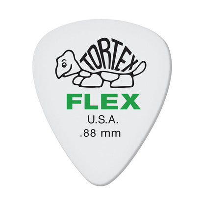 Jim Dunlop ジム ダンロップ 428R TORTEX FLEX STANDARD ティアドロップギター ピック 1枚入り