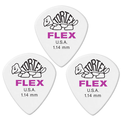 Jim Dunlop ジム ダンロップ 466R TORTEX FLEX JAZZ III  ジャズタイプギター ピック 3枚入り