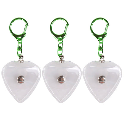 KIZAI キザイ QC055-◯◯ キーホルダータイプ透明ソフトピックケース 携帯用収納＆ディスプレイ 3個入り