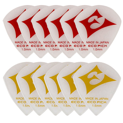 ECO PICK ギターピック　ジャズタイプ／トライアングル／ティアドロップタイプ