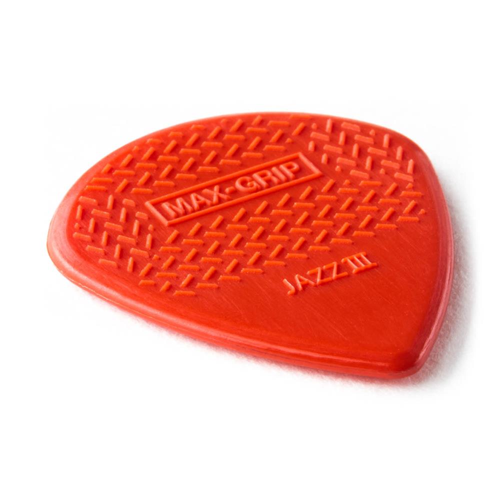 Jim Dunlop ジム ダンロップ 471R MAX-GRIP JAZZ III ギターピック 6枚入り