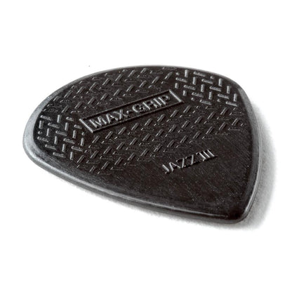 Jim Dunlop ジム ダンロップ 471R MAX-GRIP JAZZ III ギターピック 3枚入り
