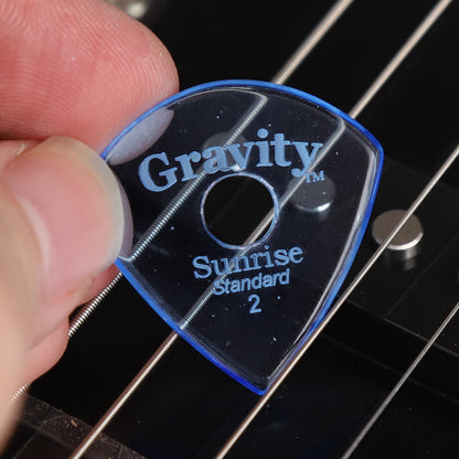 Gravity グラビティ Sunrise Standard ギターピックGSUS2PR blue1枚入り