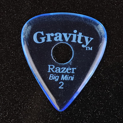 Gravity グラビティ Razer big mini ギターピックGRAB2PR blue 1枚入り