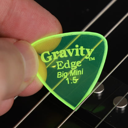 Gravity グラビティEdge big mini ギターピックGEEB15M green 1枚入り
