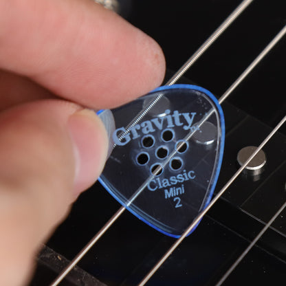 Gravity グラビティClassic Mini ギターピック JAZZ GCLM2PM blue 1枚入り